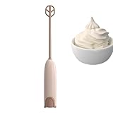 Maciun Elektrischer Handmixer, elektrischer Handrührer, tragbarer elektrischer Mixer, batteriebetriebener Handmixer für Suppe, Soßen, Eier