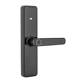 Digitales intelligentes Türschloss mit Fingerabdruck,Digital Keypad Entry Türschloss mit Türgriff,Elektronisches Schloss mit 5-Entsperrungsmodi,für Zuhause, Wohnung, Büro, Haustür