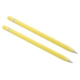 STOBOK 2St tintenloser bleistift schreiblernbleistift lange Stifte Kunststift Schreibstift Zeichenstift großer Bleistift Metall studentische Nutzung ewiger Stift