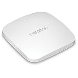 TRENDnet AX3000 Dual Band WiFi 6 PoE+ Access Point, TEW-923DAP, 1 LAN-Port 2,5 GBASE-T PoE+, OFDMA und MU-MIMO-Technologie, 2402Mbps (5Ghz), 573Mbps (2.4Ghz), WPA3 Ecryption, Weiß