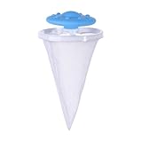 Floating Hair Filtering Mesh Removal, 2025 Neu Tierhaarentferner Waschmaschine, 1PCS Filterbeutel Waschmaschine Haarentferner Reinigung Dekontamination Haarentferner Waschbälle für (Blue, One Size)