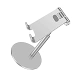 BESTonZON Smartphone-Halter Desktop-Handy-ständer Handyhalter Aus Metall Tischtelefonhalter Tragbarer Mobiler Ständer Alu-telefonständer Handy Stehen Rotieren Teleskopisch Die Faulen