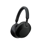 Sony WH-1000XM5 inkl. Hardcase, Kabelloser Premium-Kopfhörer mit Noise Cancelling, Bluetooth, kristallklare Anrufqualität, Hi-Res-Audio, bis zu 30 Std Akkulaufzeit, iOS & Android - Schwarz