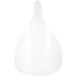 NUOBESTY Transparente Kunststoff Gesichtsmaske für Friseursalon mit Haarspray Schutz Leichtes Schutzschild gegen Haarprodukte Komfortabel und Klar Sichtbar