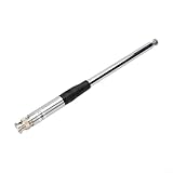 Silberne Teleskop-Antenne, 27 MHz, Länge 22,9 cm, kompatibel mit CB9614