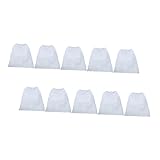 FOMIYES 10 Stück Teiliges Nagelstaubsauger Beutel Hochwertige Non Woven Staubbeutel für Nagelsalon Zubehör für Nagelreinigung und Maniküre Verbessert die Saugleistung