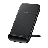 Samsung Wireless Charger Convertible EP-N3300 drahtlose Ladestation, 9W, stehend Laden oder Ladepad, für Smartphones, Kopfhörer, Earbuds, Qi-zertifizierte Endgeräte, schwarz
