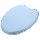 VILLFUL Weicher Schaumstoff toilettensitz Elongiert Gepolstert Komfortabler Wc sitz Vintage Stil Für Zuhause Badezimmer Badezimmer toilettensitz bezug