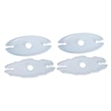 EXCEART 4 Stück Silikonform Weinglashalter Aus Silikon Weinregal Harz Weinhalter Weinglashalter Aus Harz Brillenaufbewahrung Silikon Epoxid Weinglas Kieselgel Gießen Kristall-epoxy Weiß