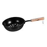 TOYANDONA Holzkohle Startertopf für Grill Ergonomisches Design Tragbar für Camping mit Verlängertem Griff Einfache und Pflege für Outdoor