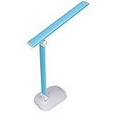 Qcwwy LED-Schreibtischlampe, Augenschutz, weiße Schreibtischlampe für Studenten, für Schlafsaal, Haus, Schlafzimmer, Schlafsaal, Bürolampen