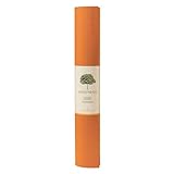 Jade Yoga Yogamatte aus Naturkautschuk, Sicherheits-Orange, 180,3 cm, dicke Matte für Übungen