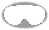 ALPINA Ersatzscheibe für Skibrille (Scheibennummer: 144 = Artikel A7246959 Scheibe: QUATTROFLEX Blue für Modell ESTETICA)