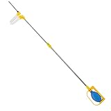 SUNYAY Hand Pulver Sprinkler Kieselgur Algenkalk Insektizid Applikator Staubepumpe Zum Streuen Kieselgur-Sprüher Einstellbar von 30 cm bis 108 cm Länge