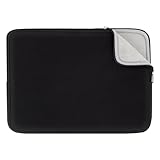 RAINYEAR 13 Zoll Laptop Hülle weiches Innenfutter gepolsterte Tragetasche für MacBook Air 13 Zoll M4 M3 M2 M1 A3240 A3113 A2681 A2338 A2337, 13,3 MacBook Pro A1989 A2159 A2251 A2289(Schwarz)