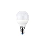Glühlampe SF456WE14BN SFERA E14 6 W - 230 V 4000 K natürliches Licht 500 LM