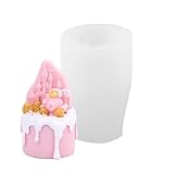 ZEPFJHE Kreative Silikonformen, Dessertformen, Kuchenform, Fondantformen, geeignet für Dessert-Enthusiasten, Geschenk