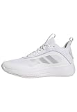 adidas Herren OWNTHEGAME 3.0 Shoes Basketball-Schuhe, FTWR White/Silver met./Grey one, 44 EU