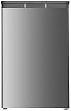 SCHOEPF – GS87SBIX Gefrierschrank 85 cm – Inox-Look – 87 L – Energieeffizienzklasse B – 37 dB – 4-Sterne-Gefrierfach – höhenverstellbare Füße – freistehend – 84 kWh/Jahr