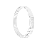 Qrity 1/4' PE Schlauch, Kühlschrankschlauch, Osmose Schlauch, 2 Meter Wasserzulaufleitung, für Wasserfilter, Kühlschränke, RO Wasserfiltersystem