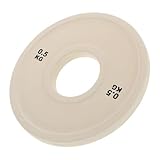 HANABASS Gummierte Hantelscheiben Praktische Gewichte Für Langhantel Stoßdämpferplatten Für Fitness Und Krafttraining Ergonomisch Transportieren Für Home