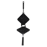 Herzwaffeleisen |Doppelseitige Antihaft-Backform |Mini-Herzwaffeln/Frühstückssnacks |Kompaktes Küchengerät für Schlafsäle/kleine Räume