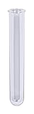 Rayher Reagenzgläser, 20 mm ø, 12 cm lang, aus stabilem Acrylkunststoff, Btl. 5 Stück, Reagenzglas Kunststoff, hochtransparent, mit ausgestelltem Rand und Rundboden, 88587000