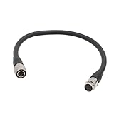 HangTon Kabel für Fujinon Canon Panasonic Kamera ENG Objektiv Iris Zoom Fokus Verlängerung, Hirose 12 Pin Stecker auf 12 Pin Buchse 12“ AW-CA12T12A