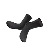wueiooskj Flache Nähte, verklebt, um das Eindringen von Wasser zu minimieren. Neoprenschuhe, 5 mm dick, für Schwimmen, Tauchen, Beach Boards und Surfen.