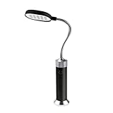 LED-BBQ-Licht, Multifunktionales Grilllicht, Superhell, mit 15 LEDs und 360-Grad-flexiblem Schwanenhals-Smoker-Zubehör
