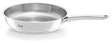 Fissler Steelux Pro / Edelstahl-Pfanne (Ø 28 cm) Bratpfanne-unbeschichtet, scharfes anbraten, Made in Germany - Induktion