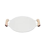 Zanthicia Grillpfanne für den Innen und Außenbereich für ganzjährigen Grillspaß, schnelles und gleichmäßiges Erhitzen der koreanischen Grillplatte, Grillpfanne