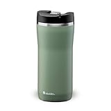 Aladdin Barista Mocca Thermavac Leak-Lock Edelstahl Thermobecher 0.35L Sage Green - Auslaufsicherer Becher - Kaffeebecher To Go Thermo - Hält 3 Stunden Heiß - BPA-Frei - Spülmaschinenfest