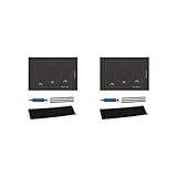 2 Set Puzzle Roll Up Mat Filz Puzzle Storage Pad Decke Schwarz