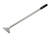 STROXX Tapetenschaber 69cm Länge inkl. Klinge - Wandschaber - Bodenschaber - Farbschaber - Kleberschaber - Tapetenentferner - mit Gummigriff - extra lang