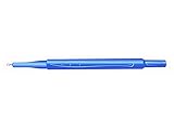 Gima - Sterile Einweg-Hautküretten, scharfe Klinge aus nahtlosem rostfreiem Edelstahl, Latex-frei, ergonomischer Handgriff, Größe: Ø 2 mm, Packung mit 10 Küretten in Blister.