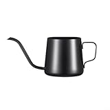 Premium Schwanenhals-Wasserkocher für präzises Brauen und komfortable Handhabung in Ihrer Küche (schwarz, 250 ml)