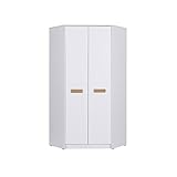 Design Möbel Kleiderschrank Eckschrank Schrank Garderobenschrank Gaderobe Wohnzimmerschrank Wohnzimmer Kinderzimmer Schlafzimmer Regale und Schränke mit Schubladen Gustavo 08