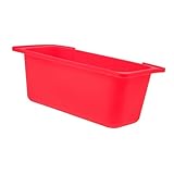 Toddmomy Silikon Öl Anschlusskasten Pfanne Camper Rund Camping Zubehör Outdoor Fettbecher Einlage Fettbecher Einlage Fettfänger Einlage Zubehör Outdoor Zubehör Rotes Kieselgel