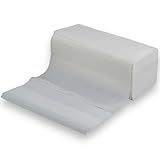 4000 Blatt Papierhandtücher Premium Falthandtuch Weiß Hochweiß 2-Lagig 25 x 23 cm ZZ-Falz