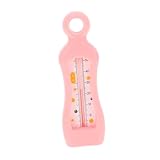 HAMPPLIES Wasserthermometer Badewannenthermometer Für Badethermometer Grundausstattung Babypflegeprodukte Badetemperaturthermometer Beste Säuglingsthermometer Pp Rosa
