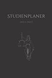 Studienplaner 2021/2022: Kalender + Semesterplaner für die Uni (Justitia)