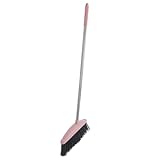 NIYANGLE Kehrbesen Handbesen Outdoor Staubbesen Kleiner Handbesen Küchenbesen Tierhaarbesen Outdoor Besen Besen Handbesen Handgriffbesen Das Haustier Pink