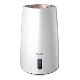 Philips Series 3000 Luftbefeuchter – für Räume bis 45 m², NanoCloud-Technologie, 3 Geschwindigkeitsstufen, Sleep-Modus, 3-Liter-Tank (HU3916/10)