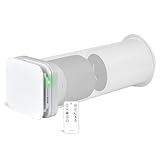 Turbionaire Trend HRV 150 WMI Dezentrale Wohnraumlüftung mit Wärmerückgewinnung, Thermischer und Schallgedämmter Isolierung, Fernbedienung, 8 Lüftungsstufen, 3 Jahre Garantie,158 mm