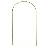Gissroys Metallbogen Hintergrund Ständer Für Hochzeiten Geburtstage Partys 5 Größen Gold Dekorationsrahmen Multi Size Metall Event Bogen