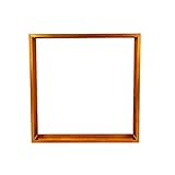 Home Deluxe - Holzlager NANGA - 180x180x38 cm, wetterbeständig, edle Rostoptik I Holzlager Brennholzlager Kaminholzregal