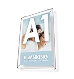 net-xpress Spannrahmen DIN A1 Posterrahmen Alu silber –...