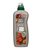 Dehner Bio Tomatendünger, hochwertiger Flüssigdünger, Dünger für Tomaten, organischer NK-Dünger, ökologisch wertvoll, 1 l, für ca. 150 l, bunt