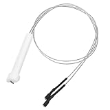 TEHAUX Keramik zündstab mit Doppel nadeldesign Vielseitig Kompatibel für Gasgrills und Gewerbliche Herde Installieren Zuverlässige Feuerstelle Ersatzteile für Grill und Ofen